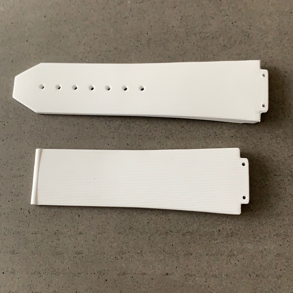 Hublot White Rubber Band